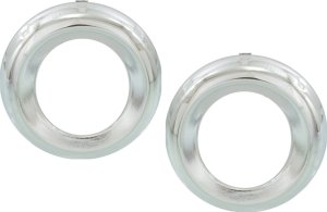 Front Fog Light Molding for 2009-2012 Toyota RAV4, Chrome, Right (Passenger) and Left (Driver), Limited Model Replacement Pair/Set