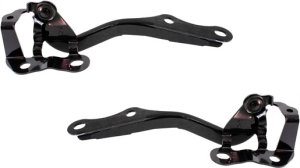 Hood Hinge Pair/Set for 2007-2012 Toyota Yaris Sedan, Right (Passenger) and Left (Driver) Sides, Replacement