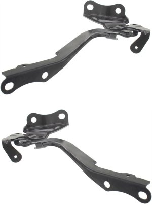 Hood Hinge Pair/Set for 2008-2013 Toyota Highlander, Right (Passenger) and Left (Driver) Replacement