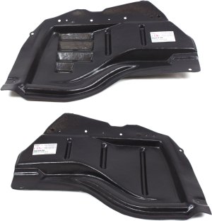 Front Fender Liner for Toyota Sequoia 2008-2022, Right (Passenger) and Left (Driver), Front Section Replacement Pair/Set