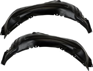 Front Fender Liner Pair/Set for Toyota Avalon 2011-2012, Right (Passenger) and Left (Driver) Side Replacement