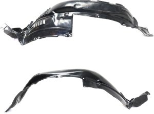 Front Fender Liner Pair/Set for 2014-2023 Toyota 4Runner, Right (Passenger) and Left (Driver), Fits 20 In. Wheels, Replacement