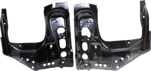 Pair/Set - Radiator Support Right (Passenger) and Left (Driver) Side Panels for Toyota Tacoma 2005-2023 - Replacement Set
