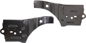 Radiator Support Bracket Pair/Set for 2006-2012 Toyota RAV4, Right (Passenger) and Left (Driver) Sides, Replacement
