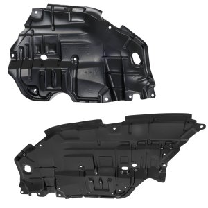 Engine Splash Shield Pair/Set for Toyota Camry 2012-2014, Under Cover, Right (Passenger) and Left (Driver) - Replacement