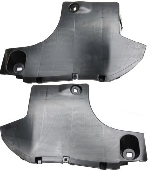 Fender Liner Pair/Set for Toyota RAV4 2013-2015, Rear, Right (Passenger) and Left (Driver) Side, Plastic Replacement