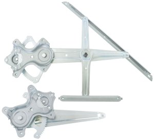 Front and Rear Window Regulator Set for Toyota Camry 2012-2017, Right (Passenger) Side, Power Operated, without Motor, Replacement