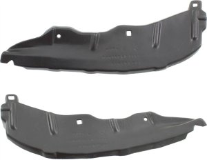 Rear Fender Liner Pair/Set for 2003-2008 Toyota Matrix, Right (Passenger) and Left (Driver), Replacement