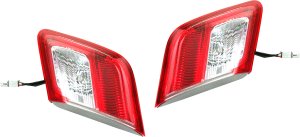 Tail Light Pair/Set for 2010-2011 Toyota Camry, Right (Passenger) and Left (Driver) Inner Replacement