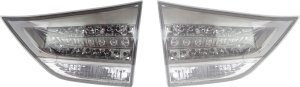 Tail Light Assembly Pair/Set for 2011-2020 Toyota Sienna SE Model, Inner, Right (Passenger) and Left (Driver), Replacement