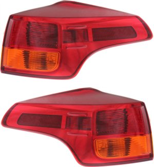 Outer Tail Light for Toyota RAV4 2013-2015, Right (Passenger) and Left (Driver) Replacement Pair/Set