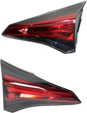 Tail Light Assembly Pair/Set for Toyota RAV4 2016-2018, Inner, Halogen, Right (Passenger) and Left (Driver), Suitable for LE/XLE Models, Fit for Japan/North America Built Vehicle, Replacement