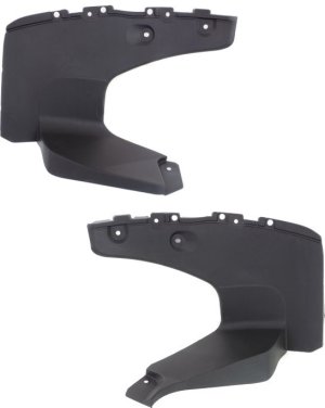 Pair/Set - Rear Bumper Support for Toyota Highlander, 2014-2019 Right (Passenger) and Left (Driver) Side Seal, Plastic Set, Replacement