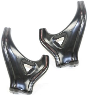Rear Bumper Bracket Pair/Set for Toyota Tacoma 2005-2015, Right (Passenger) and Left (Driver) Corner Reinforcement, Replacement