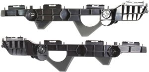 Rear Bumper Bracket Pair/Set for Toyota RAV4 2016-2018, Includes Right (Passenger) & Left (Driver) Side Support, Made of Durable Plastic, Replacement
