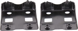 Rear Bumper Bracket Pair/Set for Toyota Tundra 2014-2018, Right (Passenger) and Left (Driver) Extension Bracket, Steel Replacement