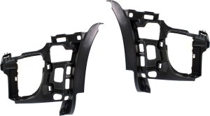 Front Bumper Bracket Support Cover Pair/Set for 2010-2014 GTI, Right (Passenger) and Left (Driver) Replacement