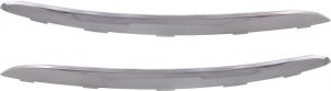 Headlight Washer Cover Pair/Set for 2008-2010 Volkswagen Touareg, Right (Passenger) and Left (Driver), Primed (Ready to Paint) Replacement