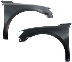 Front Fender Pair/Set for 2012-2015 Volkswagen Passat, Right (Passenger) and Left (Driver), Primed (Ready to Paint), Replacement