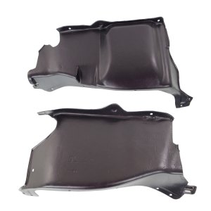 Engine Splash Shield Pair/Set for Volkswagen New Beetle 1998-2006, Under Cover, Right (Passenger) and Left (Driver), 1.8/1.9L Engine, Hatchback Replacement