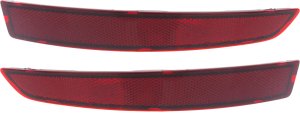 Rear Bumper Reflector Light for 2015-2018 Jetta GLI Model, Left (Driver) and Right (Passenger) Side, Volkswagen Replacement Pair/Set