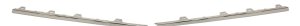 Rear Bumper Molding Pair/Set for 2007-2010 Volkswagen Passat Wagon, Right (Passenger) and Left (Driver), Chrome, Replacement