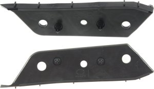 Front Bumper Bracket Side Cover Reinforcement Pair/Set for Ford Fusion 2017-2020 & Police Responder Hybrid 2019-2020, Right (Passenger) and Left (Driver) Replacement