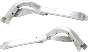 Front Bumper Bracket Pair/Set for Ford F-150 (2015-2020), Navigator (2018-2022), Right (Passenger) and Left (Driver) Sides, Steel, Raptor Model (2017-2020), Replacement