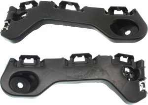 Front Bumper Bracket Pair/Set for Ford Edge 2011-2014, Right (Passenger) and Left (Driver) Side Cover Reinforcement, Replacement