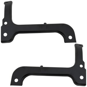 Front Bumper Bracket Pair/Set for Ford F-150 2018-2020, Right (Passenger) and Left (Driver), Outer, Excludes Raptor Model, Fits All Cab Types, Replacement