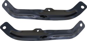 Front Bumper Bracket Pair/Set for Ford F-150 Lightning 2022-2023, Lower Right (Passenger) and Left (Driver) Replacement