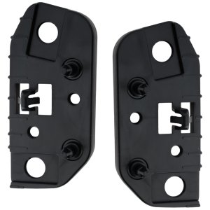 Front Bumper Bracket Pair/Set for Ford Explorer/Police Interceptor Utility 2020-2022, Right (Passenger) and Left (Driver) Side Cover Reinforcement Replacement