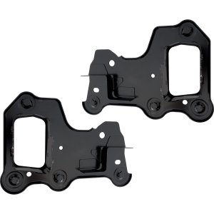 Pair/Set - Front Bumper Bracket Assembly for 2022-2023 Maverick, 2020-2023 Corsair, Mounting w/ Fender Apron, Right (Passenger) and Left (Driver), Steel Replacement