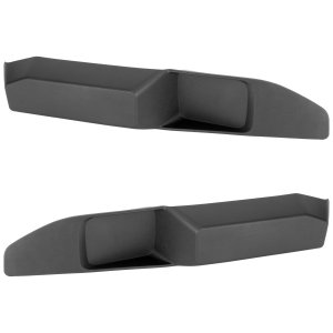 Pair/Set - Fog Light Cover for Ford Bronco 2021-2023, Right (Passenger) and Left (Driver), Textured Black, Replacement