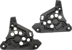 Headlight Bracket Pair/Set for Ford F-150 2015-2020, Raptor Model 2017-2020, Left (Driver) and Right (Passenger) Replacement