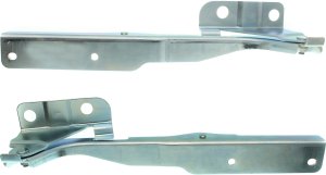 Hood Hinge Pair/Set for Ford F-150 2009-2014, Right (Passenger) and Left (Driver), Fit All Cab Types, Replacement