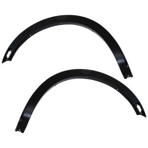 Front Wheel Opening Molding Pair/Set for 2019-2022 Ford Ranger, Right (Passenger) and Left (Driver), Paint to Match Replacement