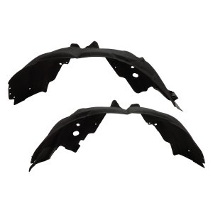 Front Fender Liner Pair/Set for Ford Edge 2019-2023, Right (Passenger) and Left (Driver), SE and SEL Models without Signature Lighting, Replacement