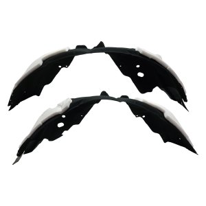 Front Fender Liner Pair/Set for Ford Edge 2019-2022, Right (Passenger) and Left (Driver), Suitable for SEL with Signature Lighting, ST, and Titanum Models - Replacement