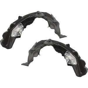 Front Fender Liner Pair/Set for 2018-2021 Ford Expedition, Right (Passenger) and Left (Driver), Heated Form, with Insulation Foam and Rubber Replacement
