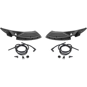 Cowl Grille Assembly Pair/Set for Ford F150 2009-2014, Right (Passenger) and Left (Driver), Replacement