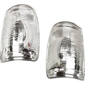 Mirror Signal Light Pair/Set for Ford Transit Van 2015-2022, Right (Passenger) and Left (Driver), Lens and Housing Replacement