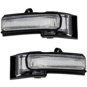 Pair/Set - Mirror Signal Light for Ford F-150 2015-2020, Right (Passenger) and Left (Driver), Without Spot Light Replacement Set