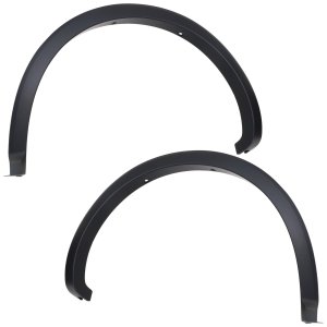 Textured Rear Wheel Opening Molding Pair/Set for Ford Ranger 2019-2022, Right (Passenger) and Left (Driver) Replacement