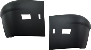 Rear Bumper End for Ford Transit Connect 2010-2013, Right (Passenger) and Left (Driver) Pair/Set of 2, Textured, for XL Model Van/Wagon, Replacement