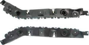 Rear Bumper Bracket Pair/Set for Ford Explorer/Police Interceptor Utility 2016-2019, Right (Passenger) and Left (Driver) Replacement