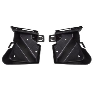 Rear Bumper Bracket Pair/Set for Ford Focus Hatchback 2015-2018, Right (Passenger) and Left (Driver) Side Cover, Replacement