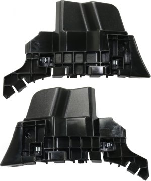 Front Bumper Bracket Pair/Set for GMC Sierra 1500 (2016-2018), Includes Right (Passenger) and Left (Driver) Side Bracket, Compatible with 2019 Sierra 1500 Limited - Replacement