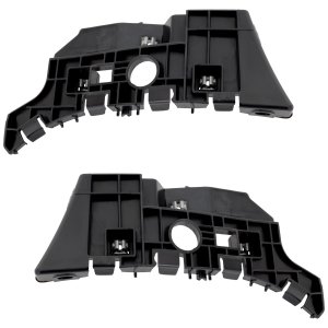 Front Bumper Bracket Pair/Set for GMC Sierra 1500 2014-2015, Right (Passenger) and Left (Driver) Side Bracket Replacement