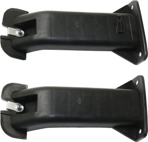 Rear Bumper Bracket Pair/Set for 2017-2019 GMC Acadia, Right (Passenger) and Left (Driver), Replacement